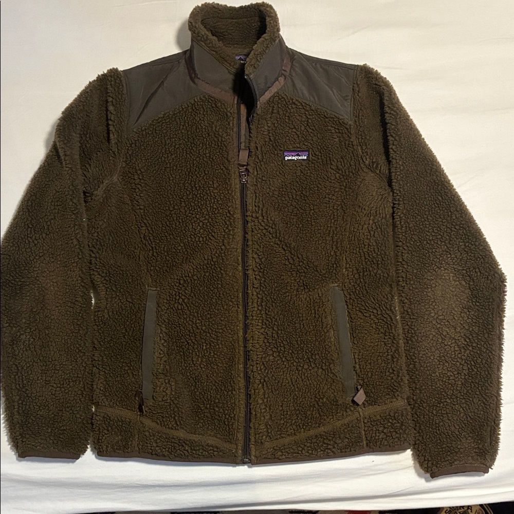 Women’s Brown Medium Patagonia Retro-X Fleece Jacket